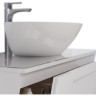 Тумба LEMARK MIANO 60 см под раковину, подвесная, 2 ящика, белый глянец LM06M60T